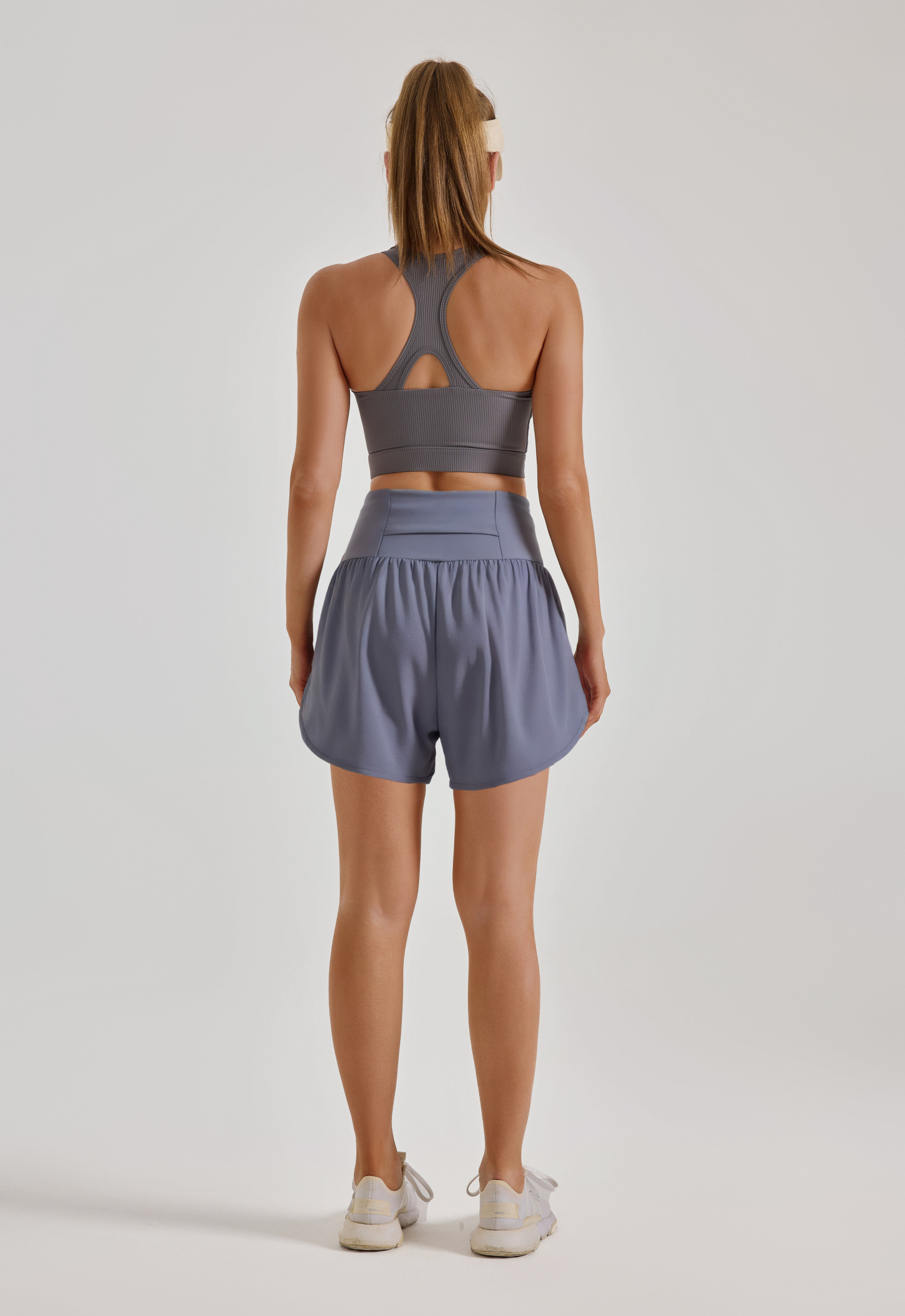 Back waist pocket quick dry shorts