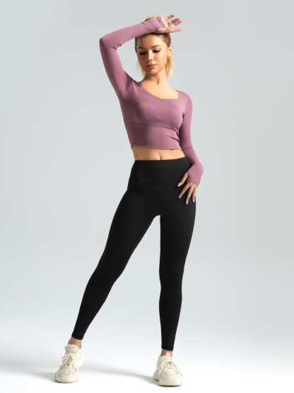 Sticky elastic yoga pants