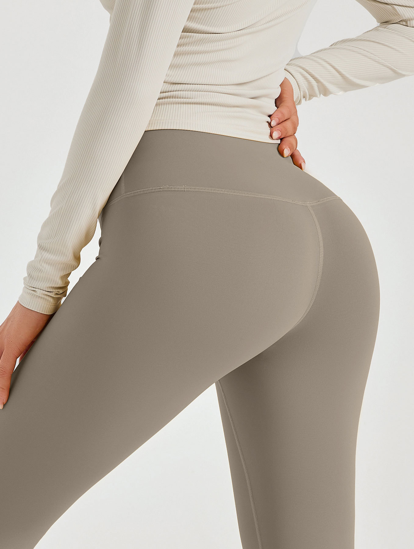 Peach Yoga Pants