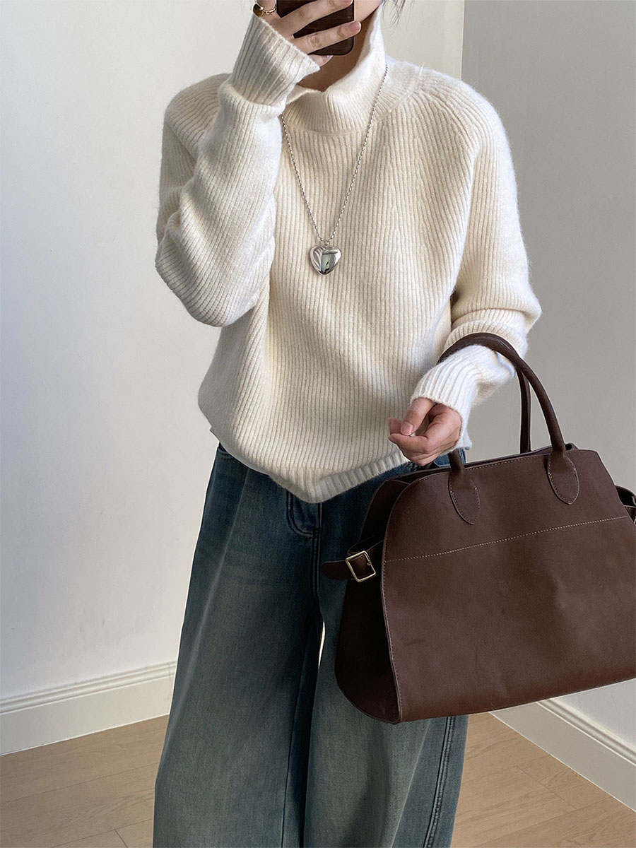 【OTUR】ストレートバー180cm 7GGオーバーサイズドライバーズベスト(1 IVORY): : メンズ｜UNITED