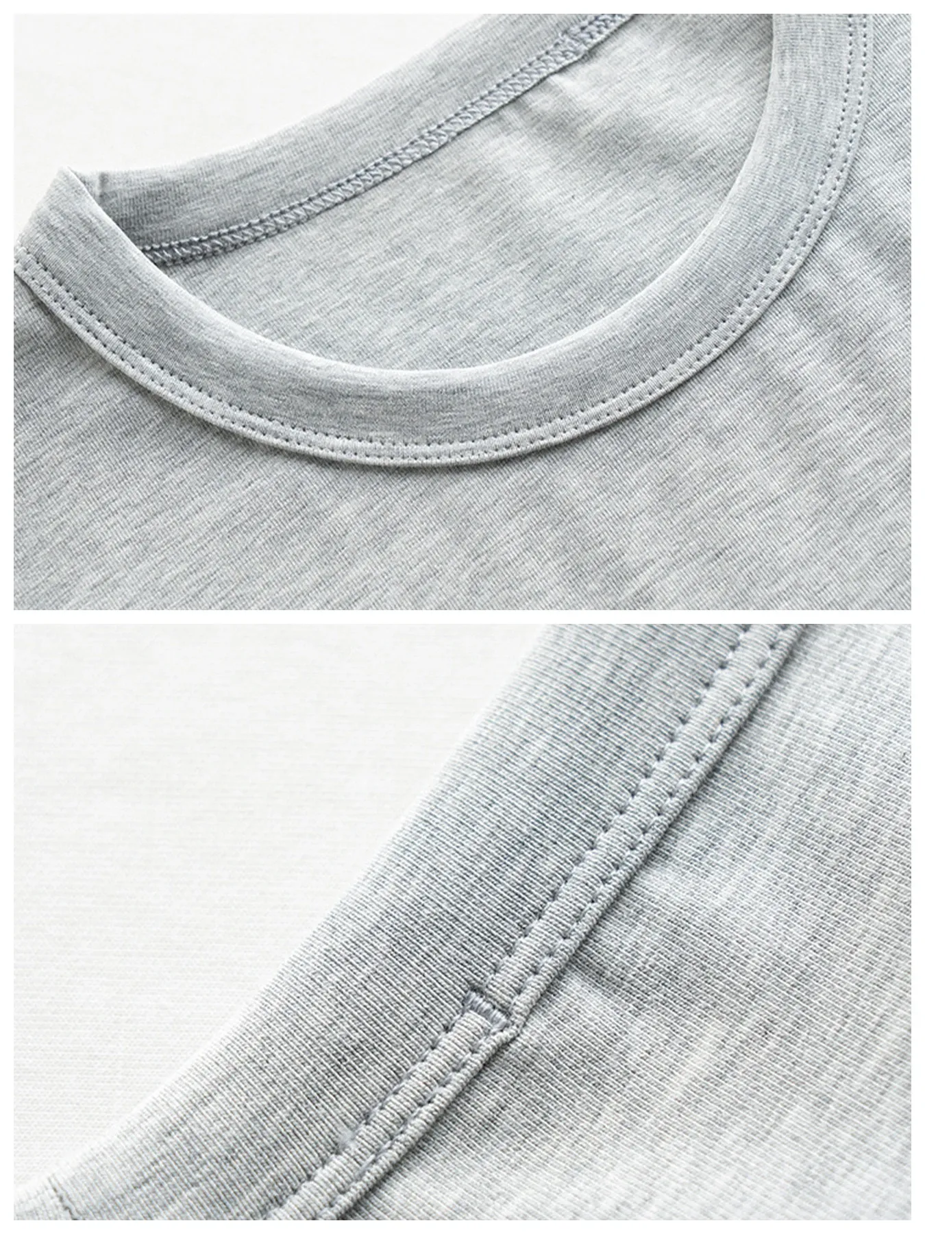 ミニマルな抗菌ノンアイロン半袖Tシャツ