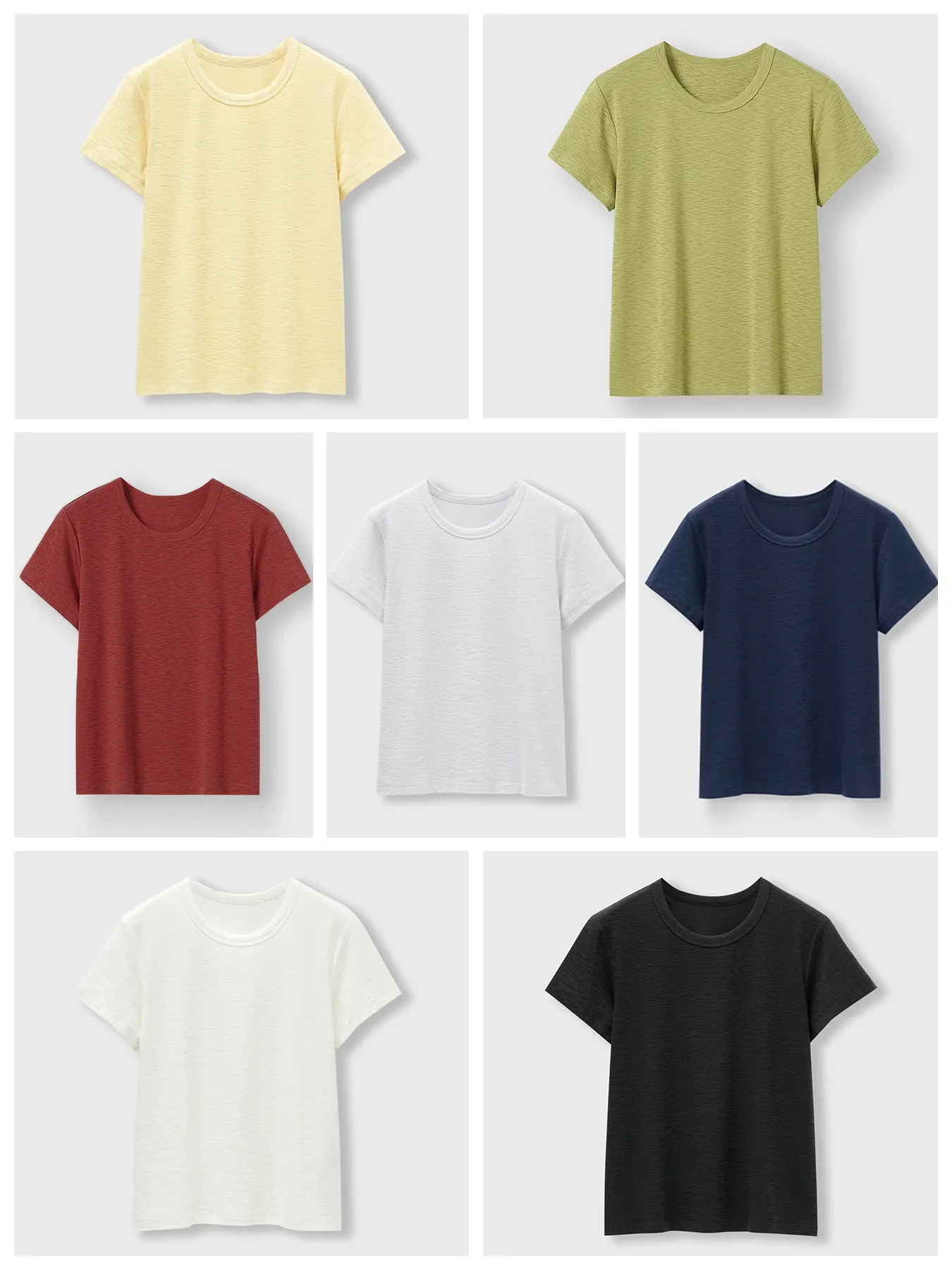 接触冷感快適なコットンモダールシルク混多機能半袖Tシャツ