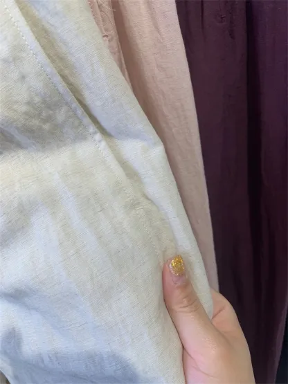 ゆったりカジュアルなワイドパンツ