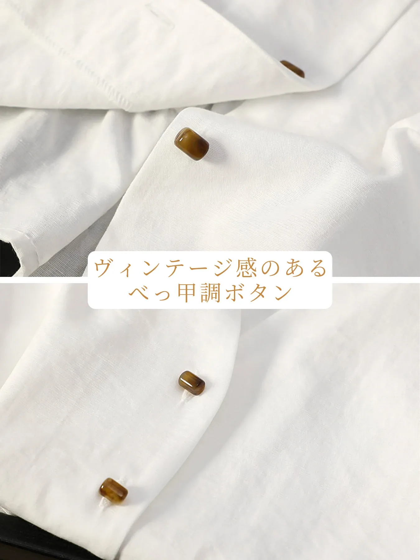 後ろウエストゴム仕様フレンチスリーブブラウス