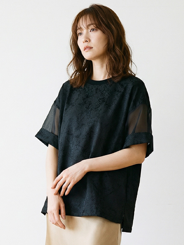 新作デザイン性のあるTシャツ半袖