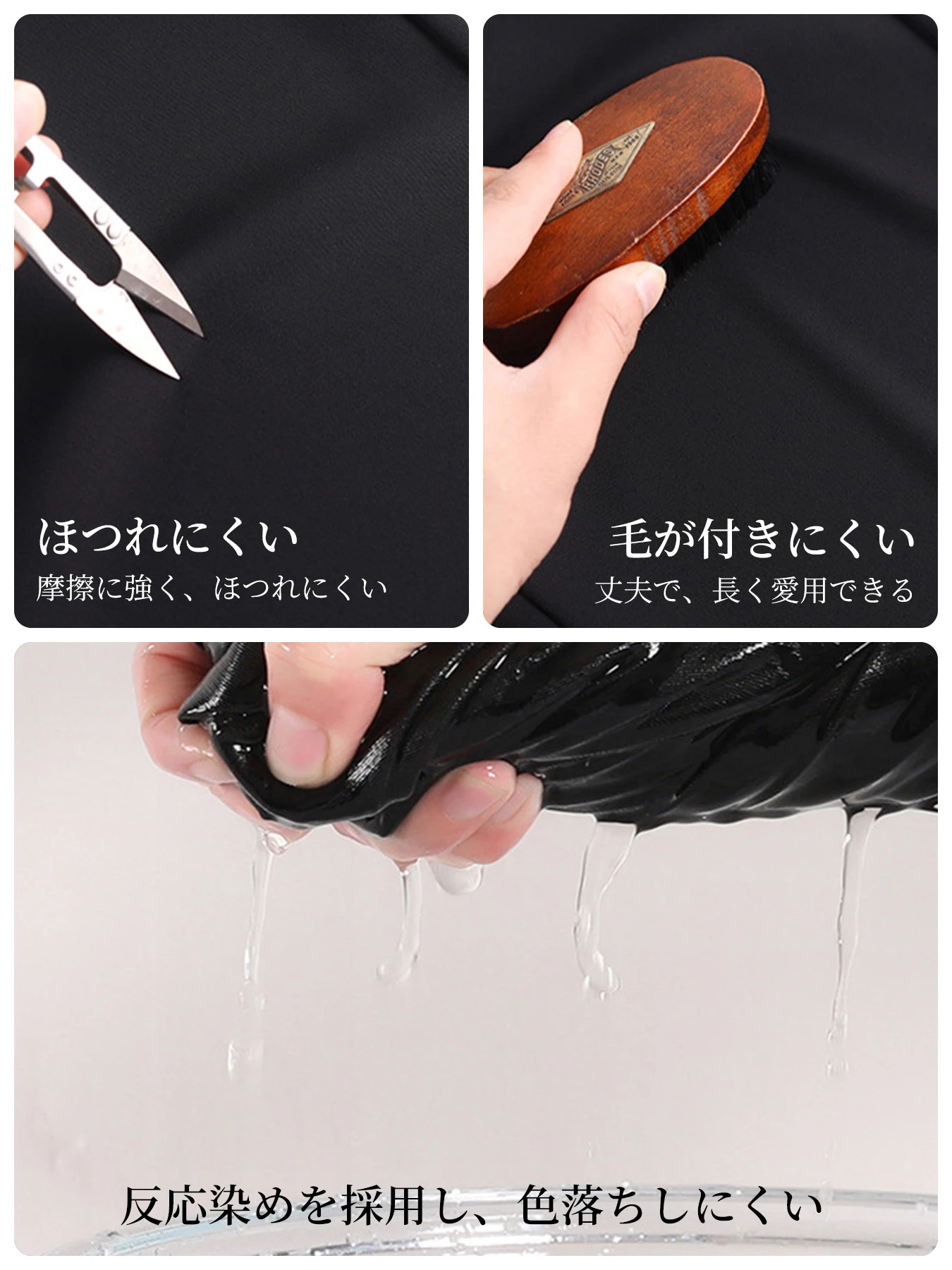 「身長150cm以上向け」高級感あふれる細見えストレートワイドパンツ