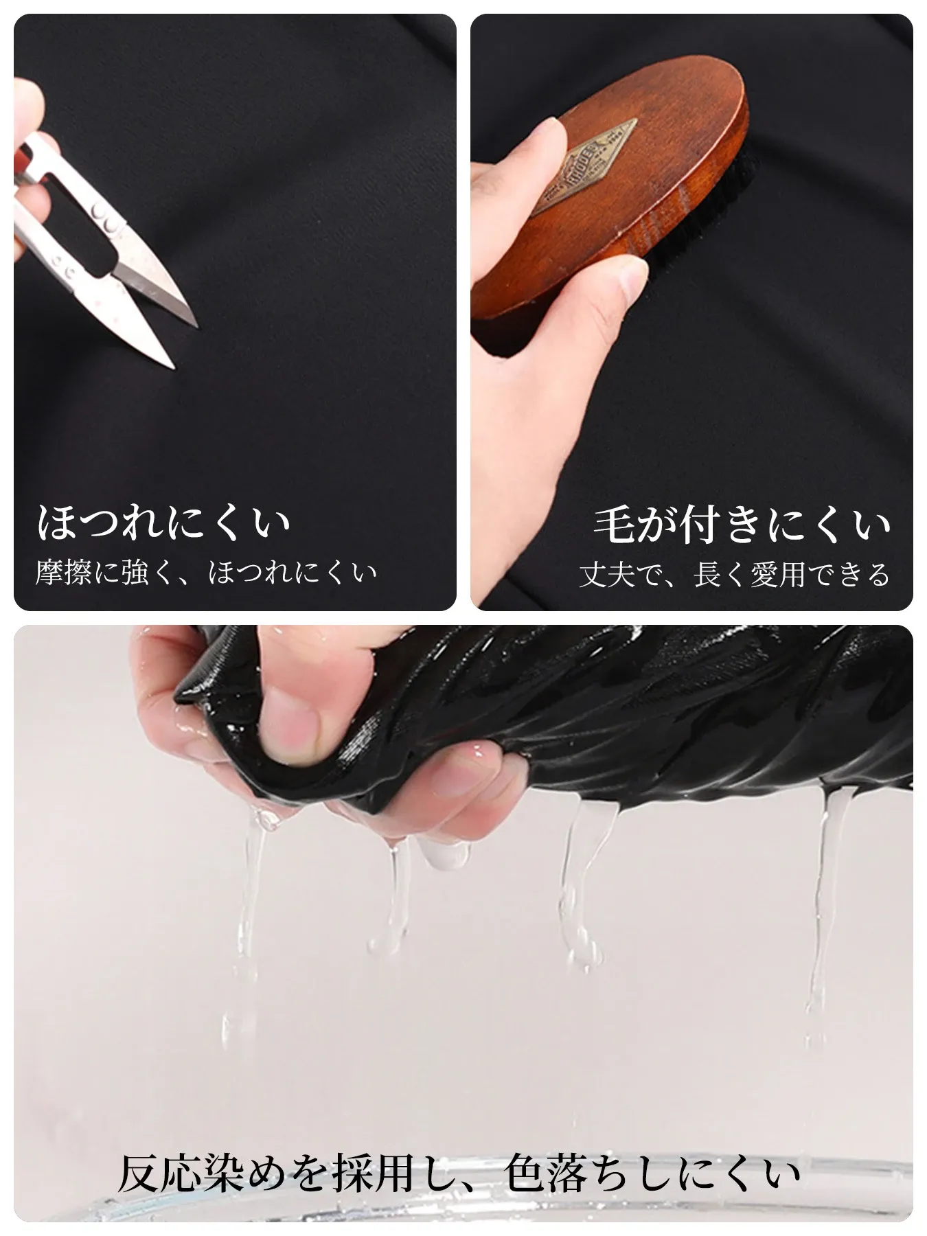 「身長150cm以上向け」高級感あふれる細見えストレートワイドパンツ