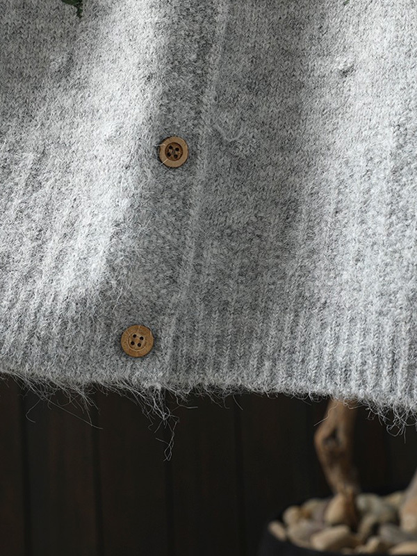 レディース新作重ね着用細見え刺繍ニットベスト