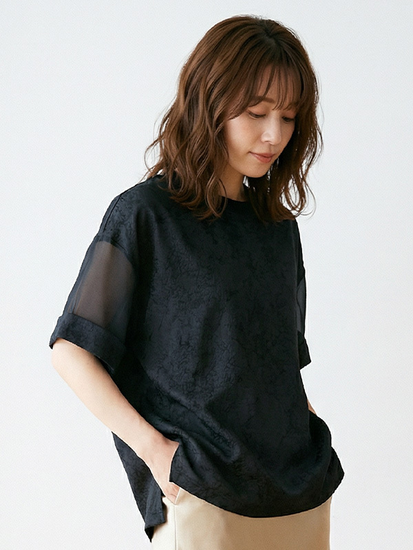 新作デザイン性のあるTシャツ半袖