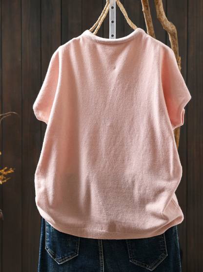 新作スカーフタイ若見え ノースリーブTシャツトップス