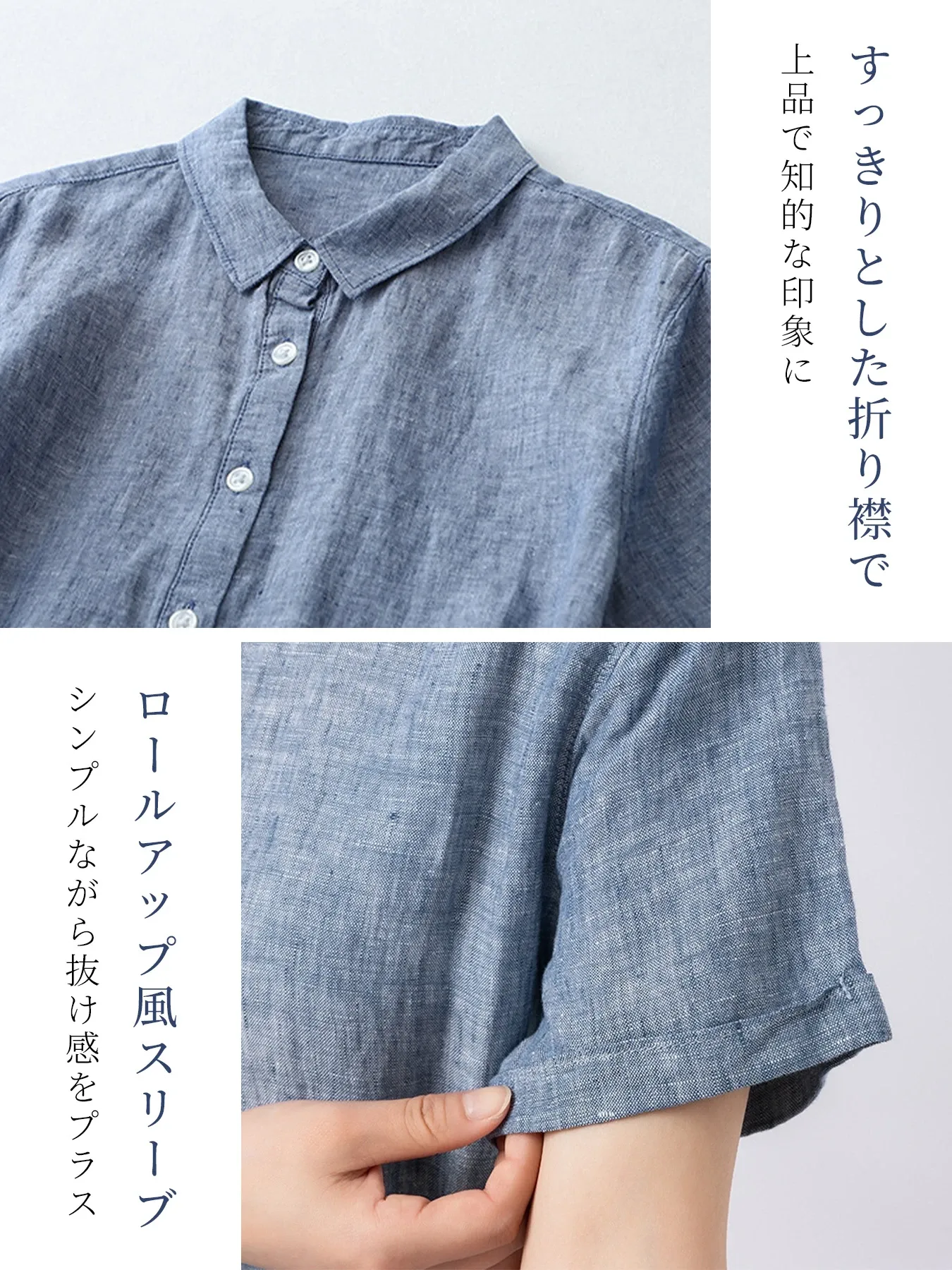 リボンベルト付きウエストマーク半袖ワンピース