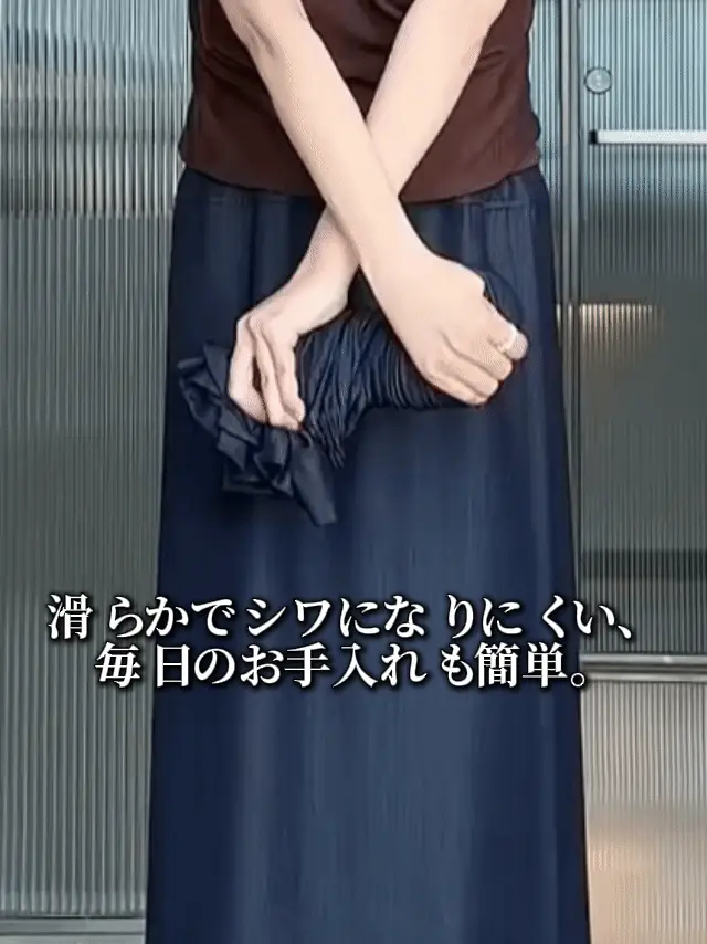 小柄さん向けお洒落なハイウエストスカーチョ