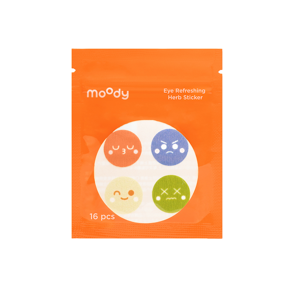 Eye refreshing herb sticker 16 pcs