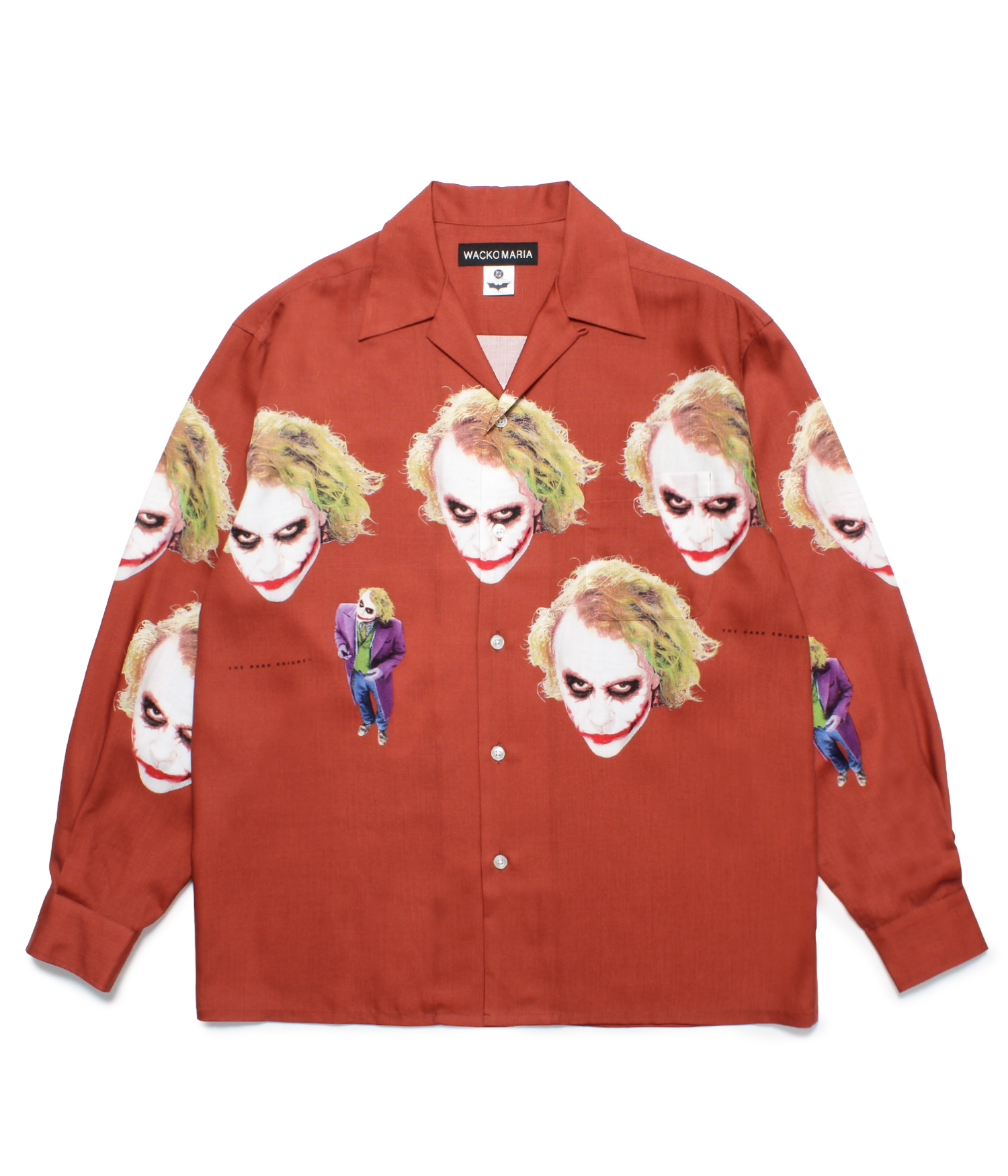 THE DARK KNIGHT TRILOGY / L/S HAWAIIAN SHIRT(TYPE-6)