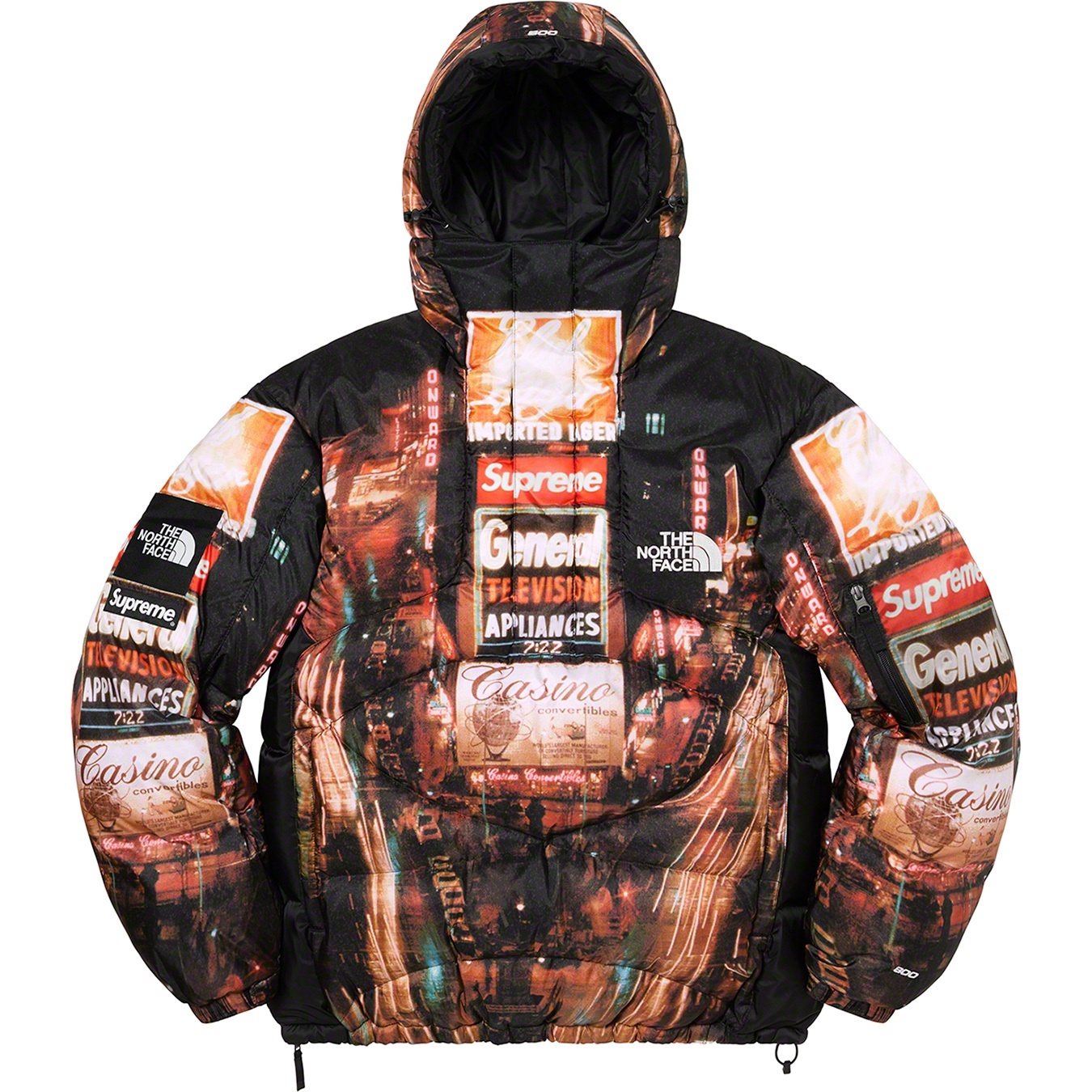 Supreme®/The North Face® 800-Fill Half Zip Hooded Pullover