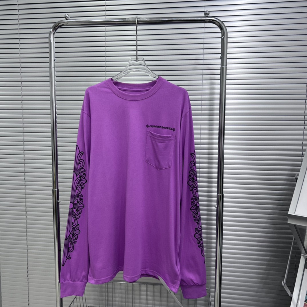クロムハーツ MATTY BOY PURPLE マティボーイ ロンT パープル クロムハーツ MATTY BOY PURPLE マティボーイ ロンT パープル