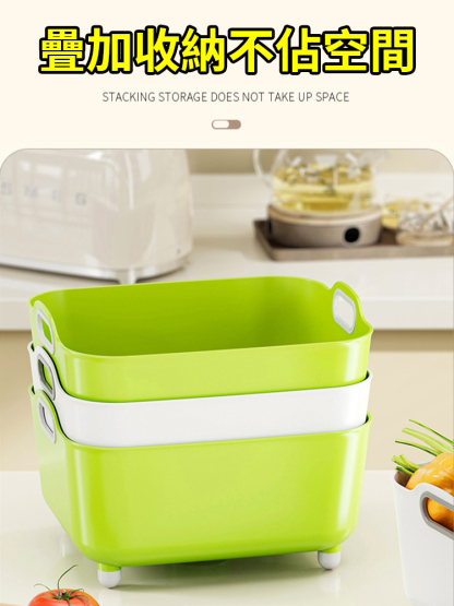 大容量廚房移動瀝水盆