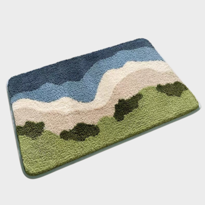 簡約吸水加厚浴室地墊