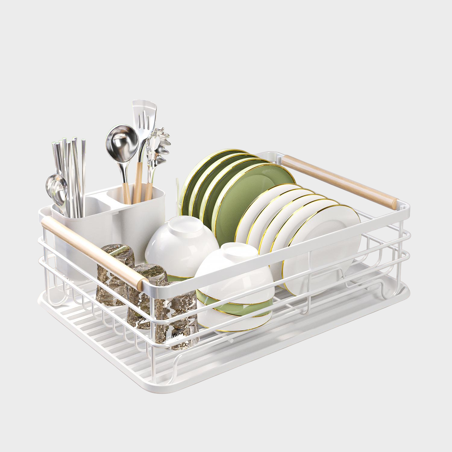 廚房置物架餐具瀝水架