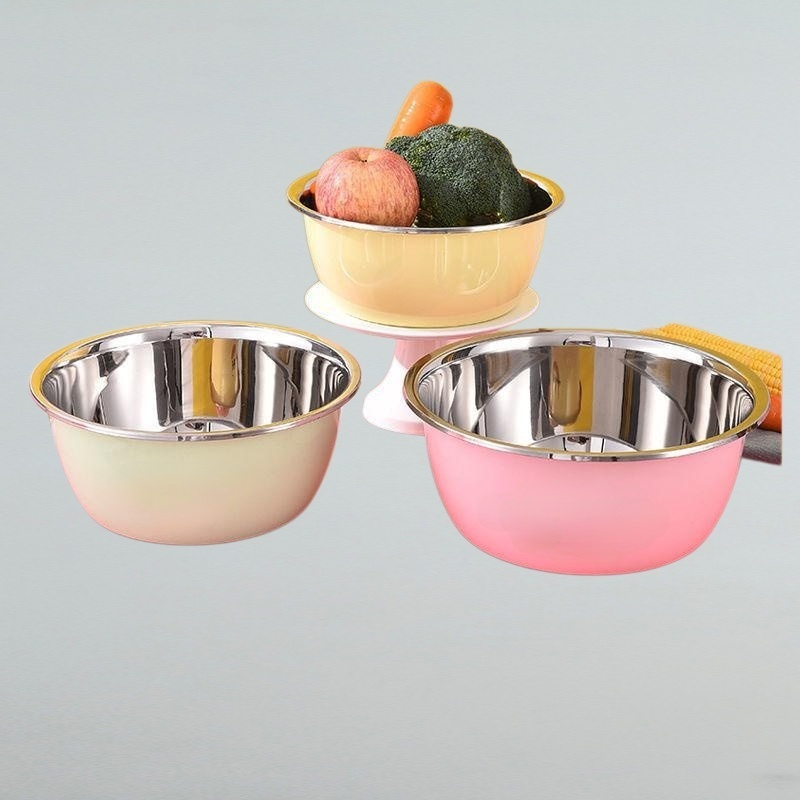 高顏值彩色盆水果洗菜盆