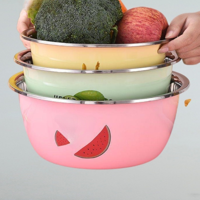 高顏值彩色盆水果洗菜盆