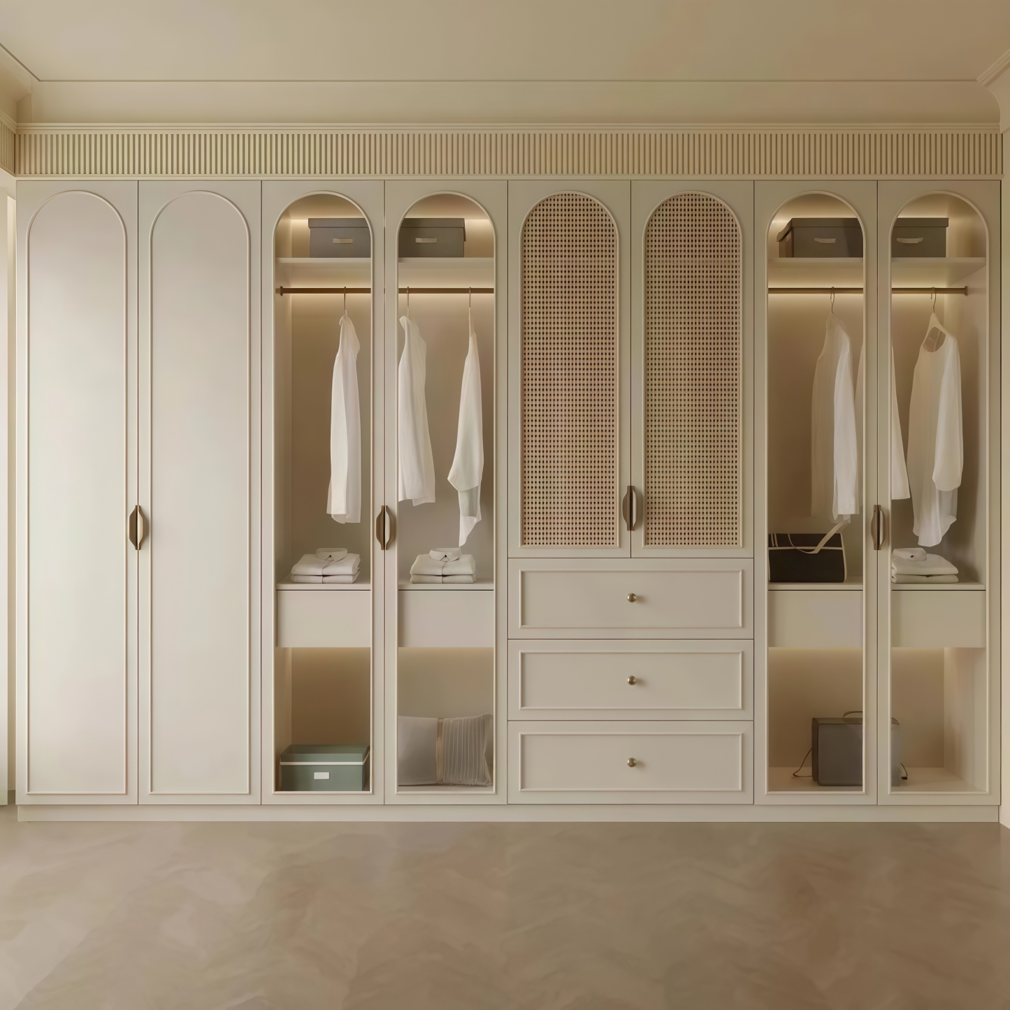 GHENT 自然風輕法式衣櫃