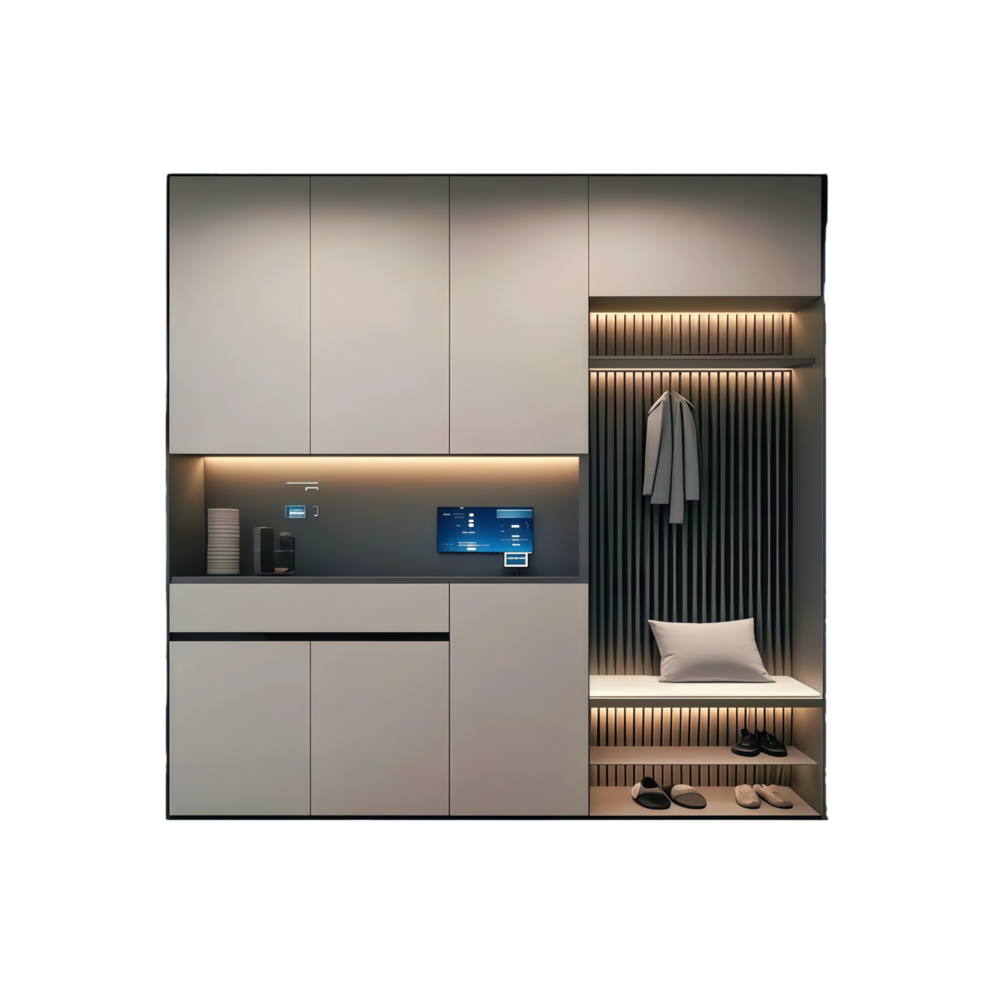 ISONA 儲物玄關鞋櫃