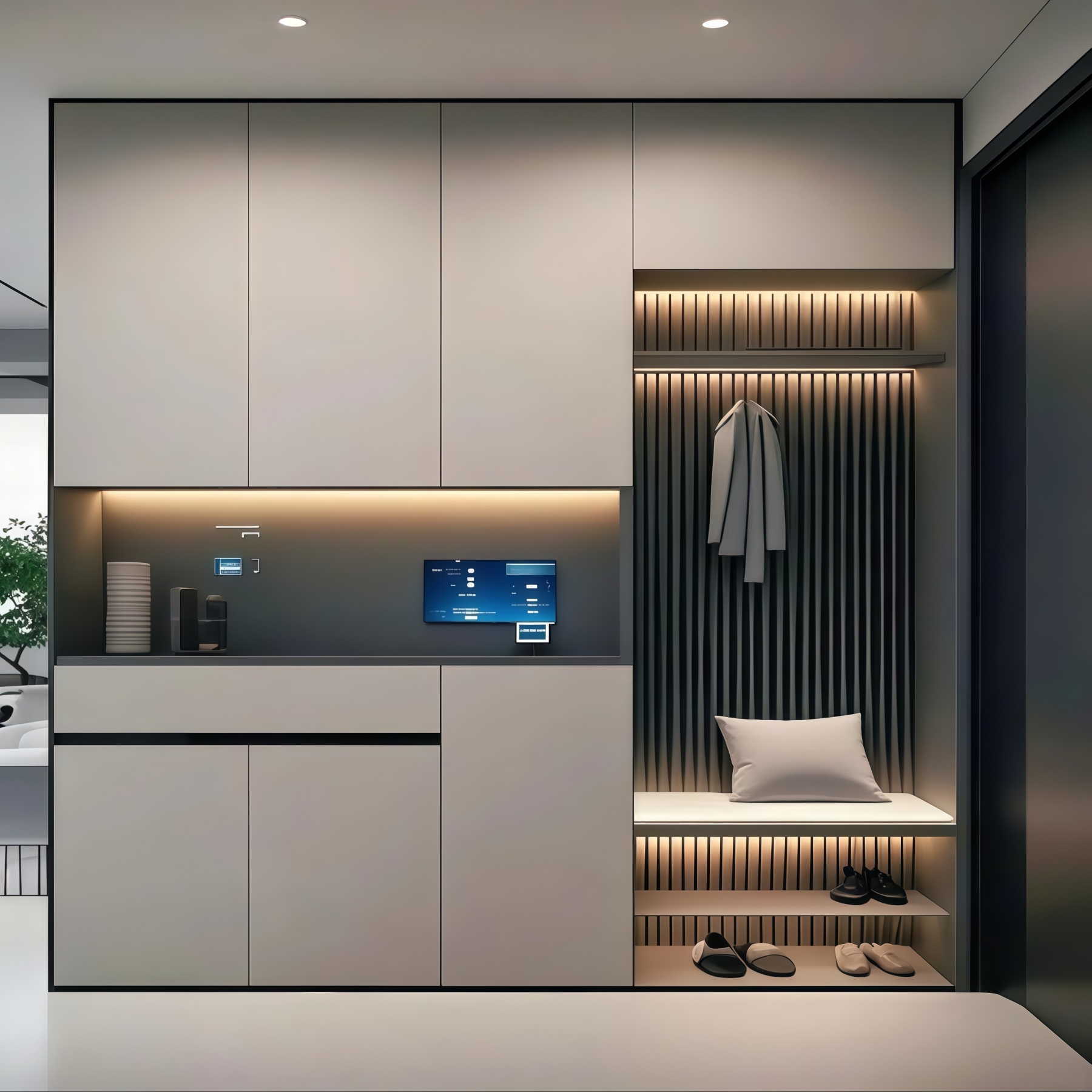 ISONA 儲物玄關鞋櫃