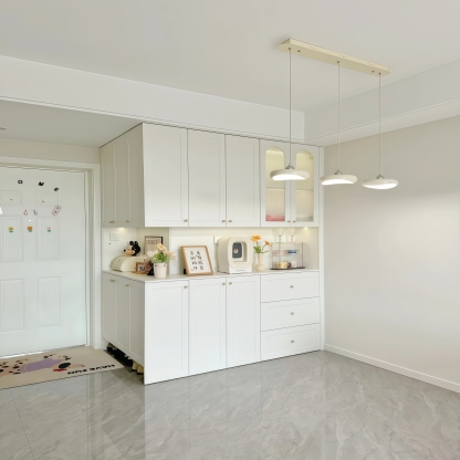 MADRONA 轉角鞋櫃、C字儲物櫃一體