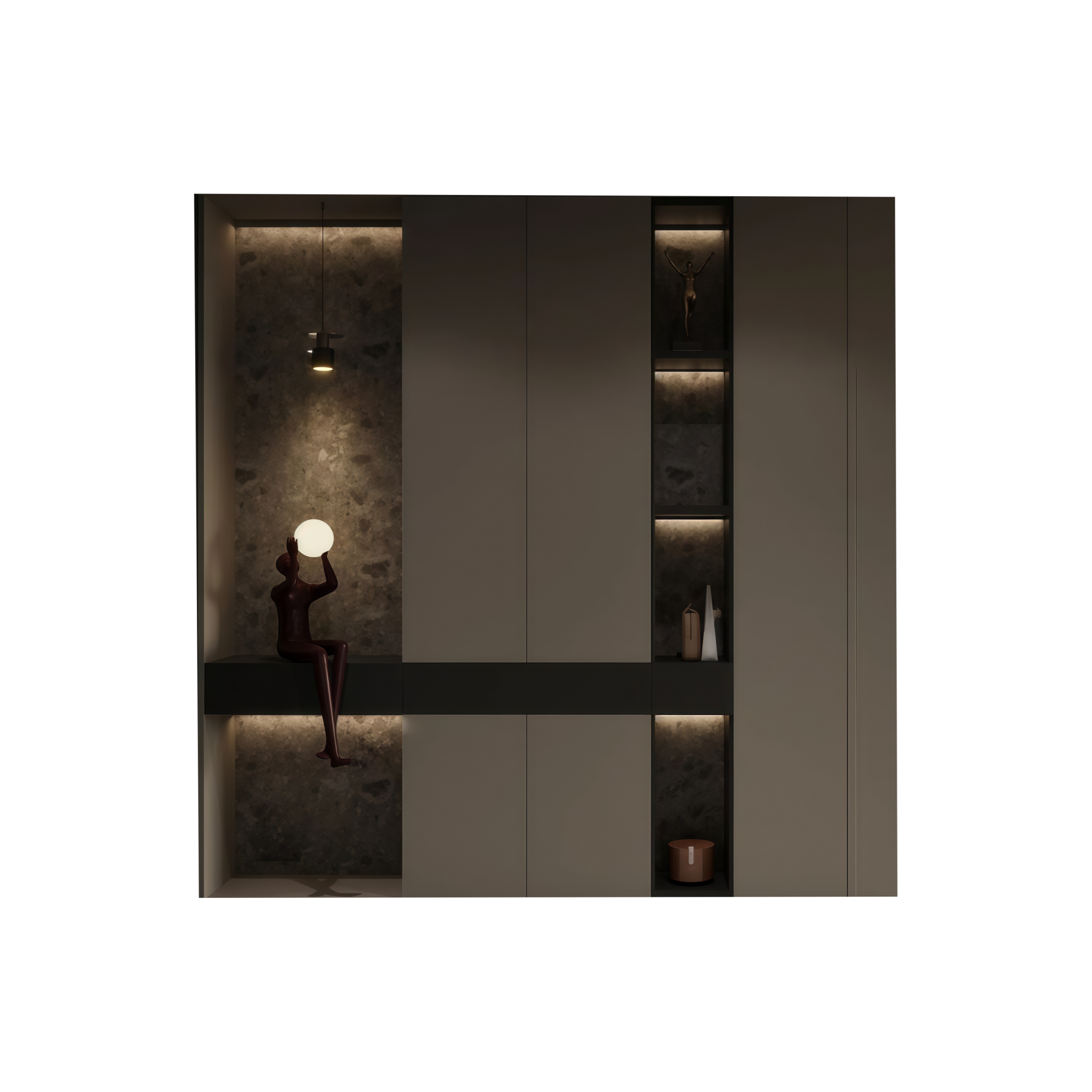 Gallery玄關藝術系統櫃