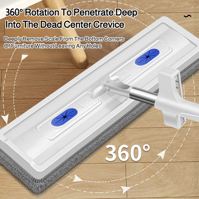 Lazy handsfree flat mop dry and wet chenille liquid lazy home handsfree mop