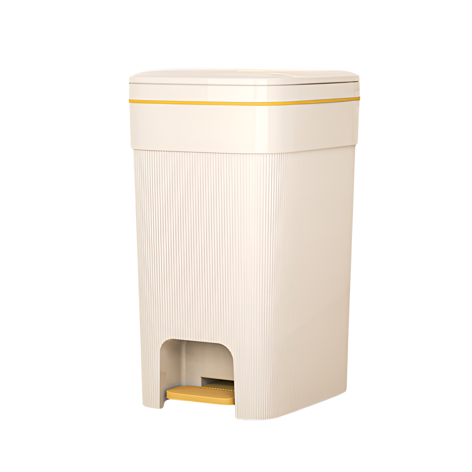 Household kitchen trash can vertical pattern large capacity trash can living room bathroom wastebask