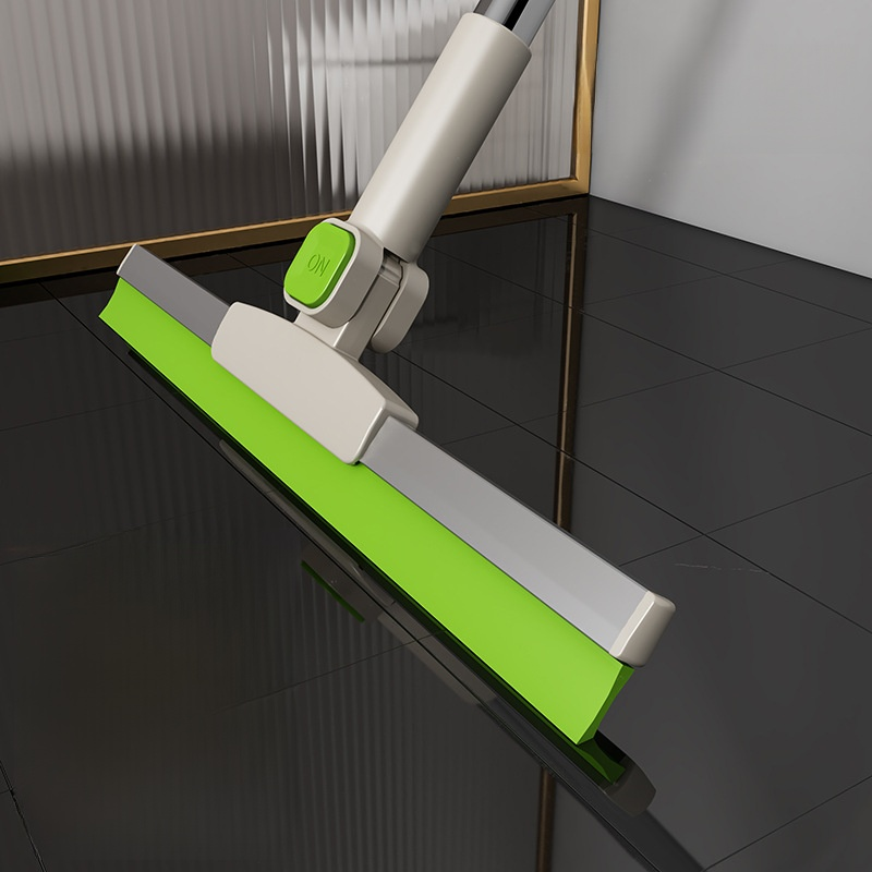 Household silicone broom wet and dry bathroom toilet scraping floor sweeping water silicone broom