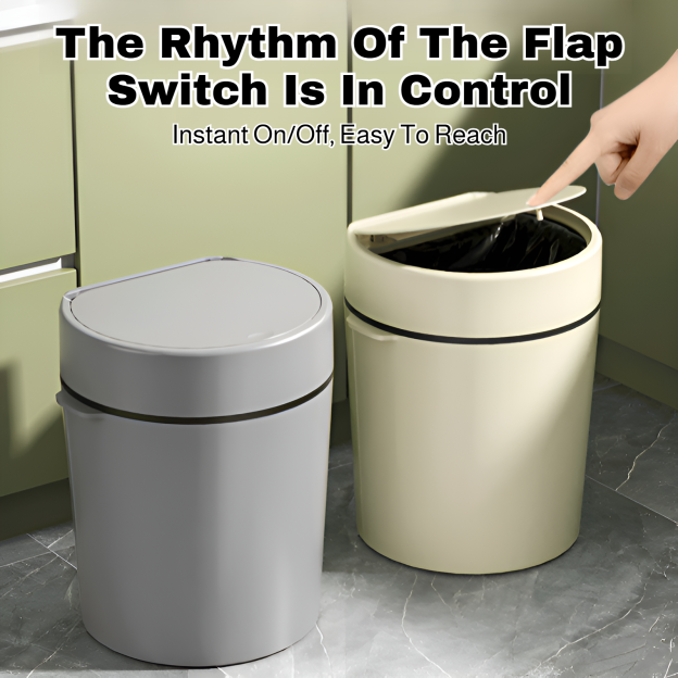 Household kitchen large-caliber trash can living room large-capacity trash can aromatherapy storage 