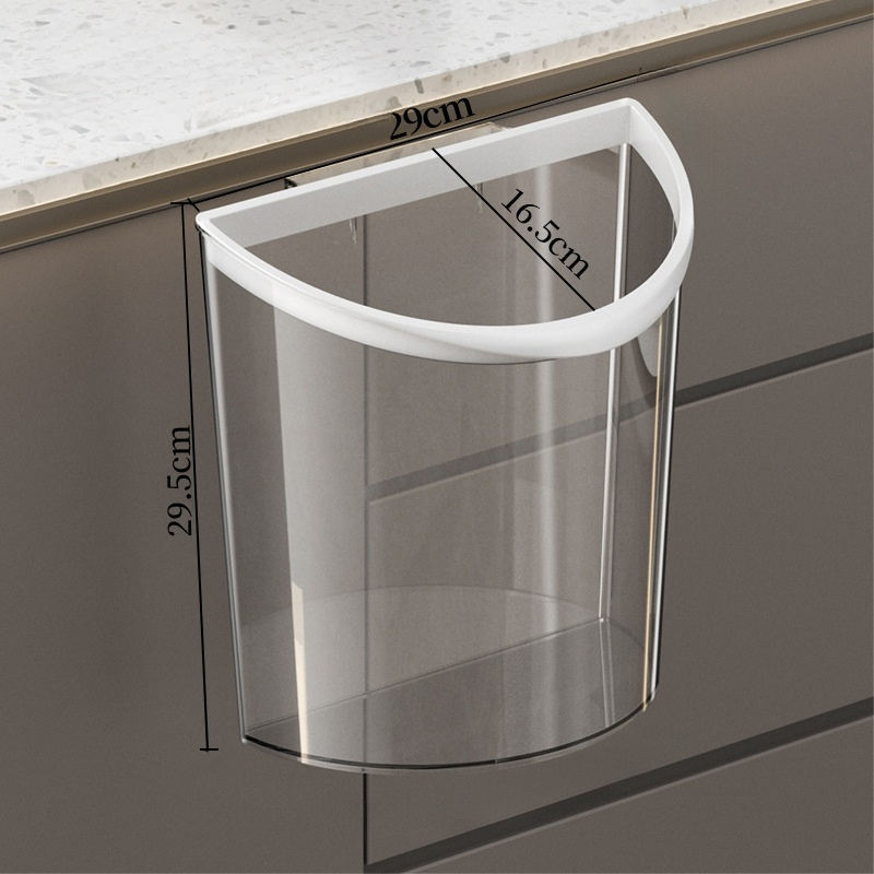 Wallmounted trash can luxury kitchen paper basket