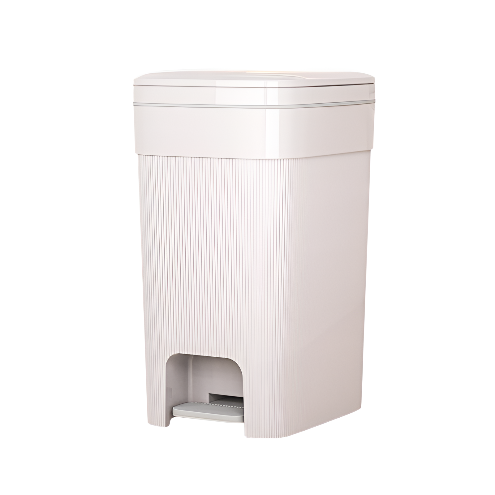 Household kitchen trash can vertical pattern large capacity trash can living room bathroom wastebask