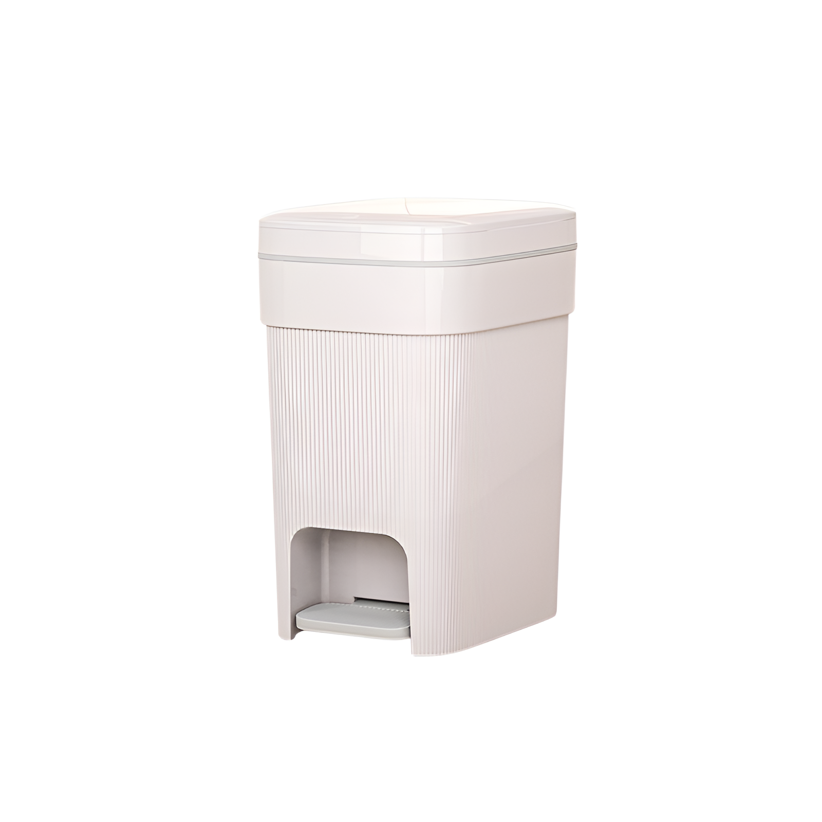 Household kitchen trash can vertical pattern large capacity trash can living room bathroom wastebask