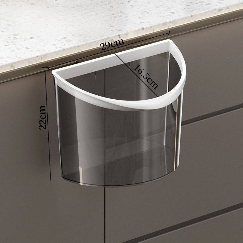 Wallmounted trash can luxury kitchen paper basket