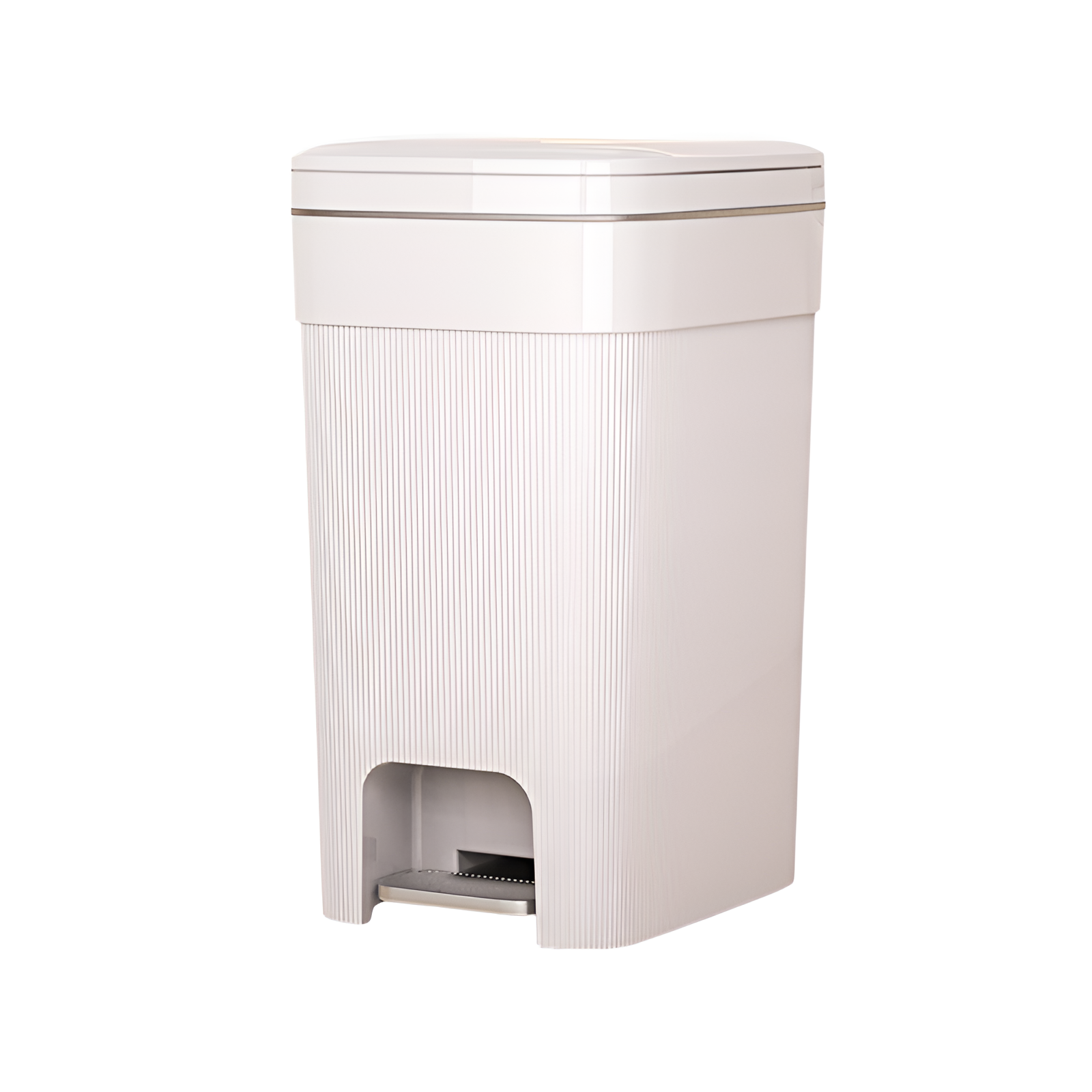 Household kitchen trash can vertical pattern large capacity trash can living room bathroom wastebask