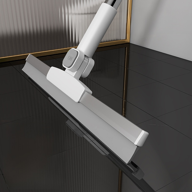 Household silicone broom wet and dry bathroom toilet scraping floor sweeping water silicone broom