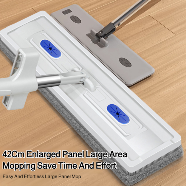 Lazy handsfree flat mop dry and wet chenille liquid lazy home handsfree mop