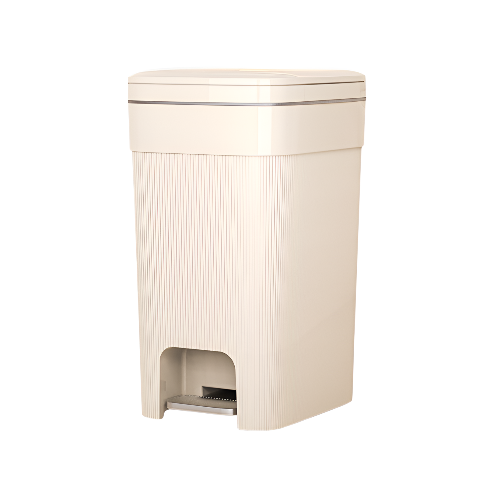 Household kitchen trash can vertical pattern large capacity trash can living room bathroom wastebask