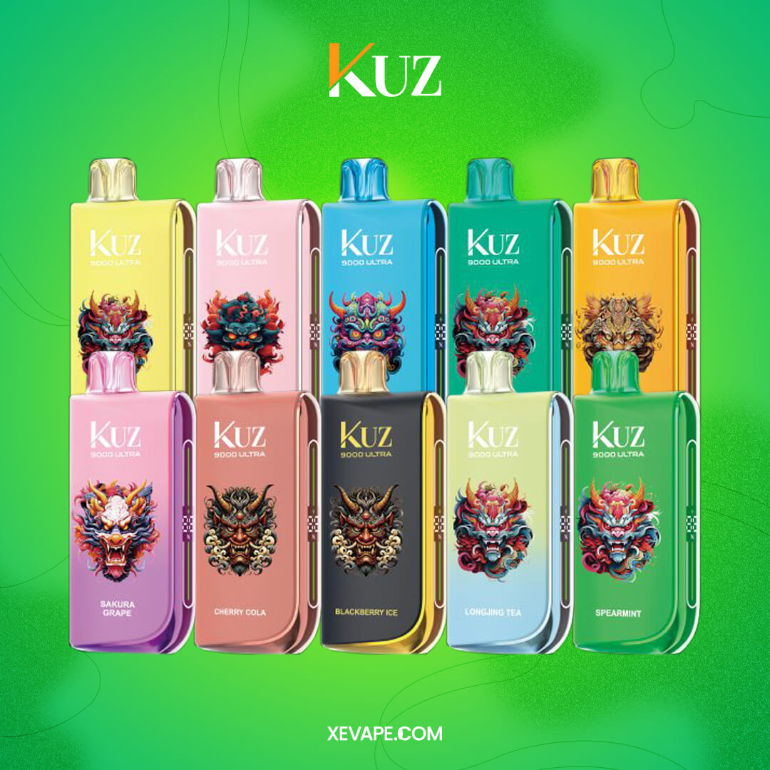 KUZ 9000Puff ULTRA - 10 pcs-XE Vape
