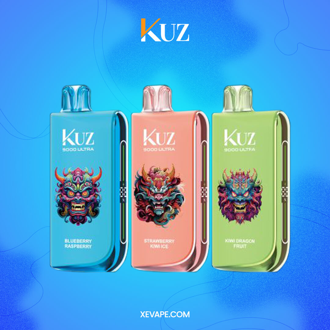 KUZ 9000Puff ULTRA - 3 pcs-XE Vape