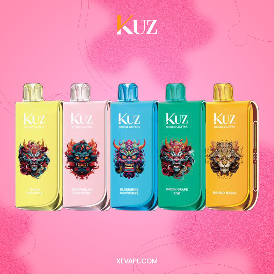 KUZ 9000Puff ULTRA - 5 pcs-XE Vape