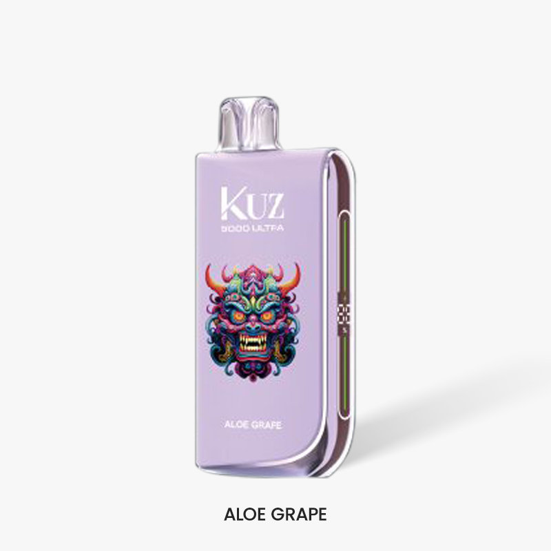 KUZ 9000Puff ULTRA - Aloe Grape 10 pcs-XE Vape