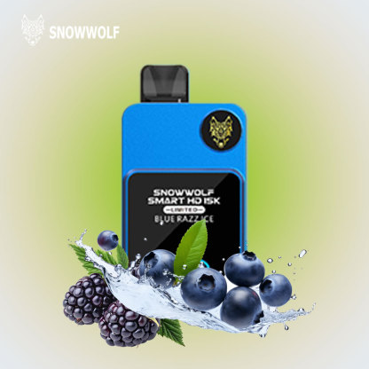 SNOW WOLF - BLUE RAZZ ICE -XE Vape