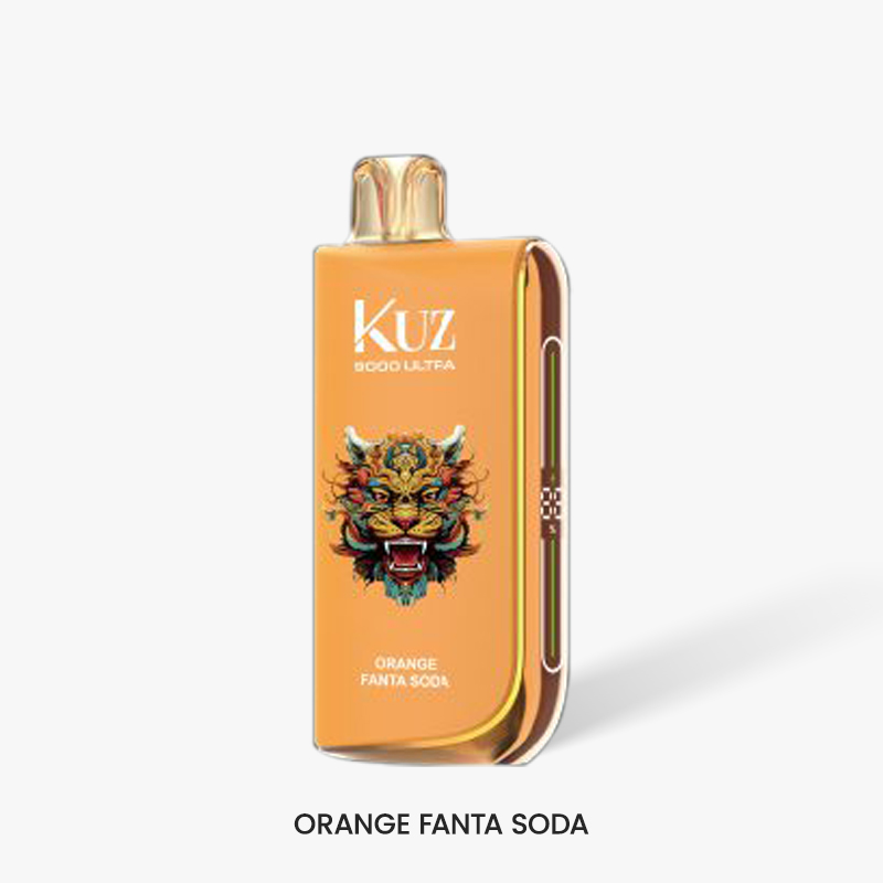 KUZ 9000Puff ULTRA - Orange Fanta Soda 10 pcs-XE Vape