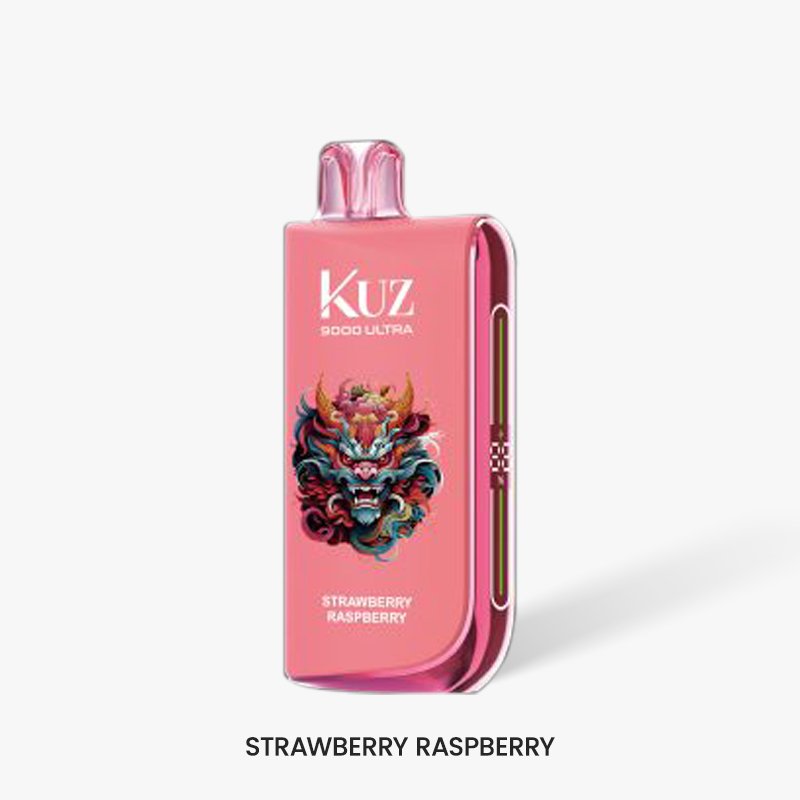 KUZ 9000Puff ULTRA - Strawberry Raspberry 10 pcs-XE Vape
