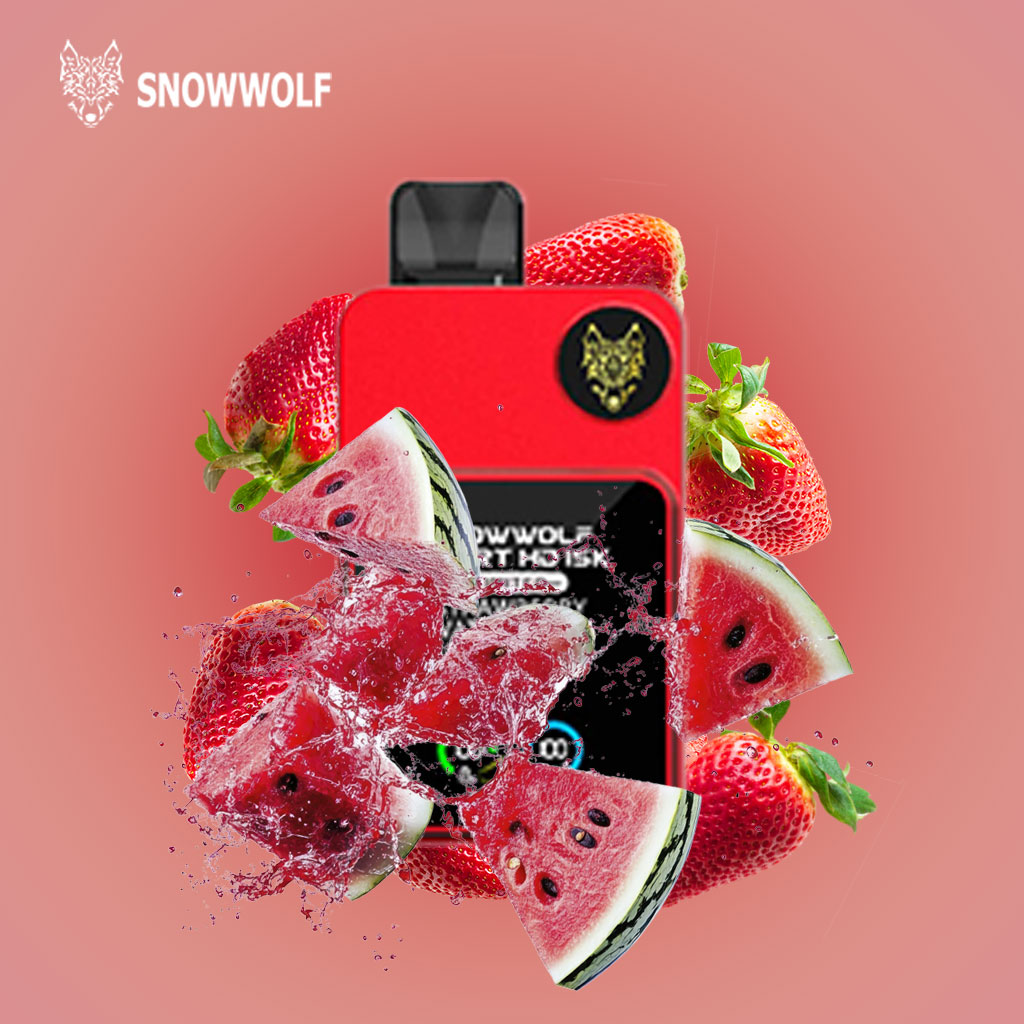 SNOW WOLF - STRAWBERRY WATERMELON -XE Vape